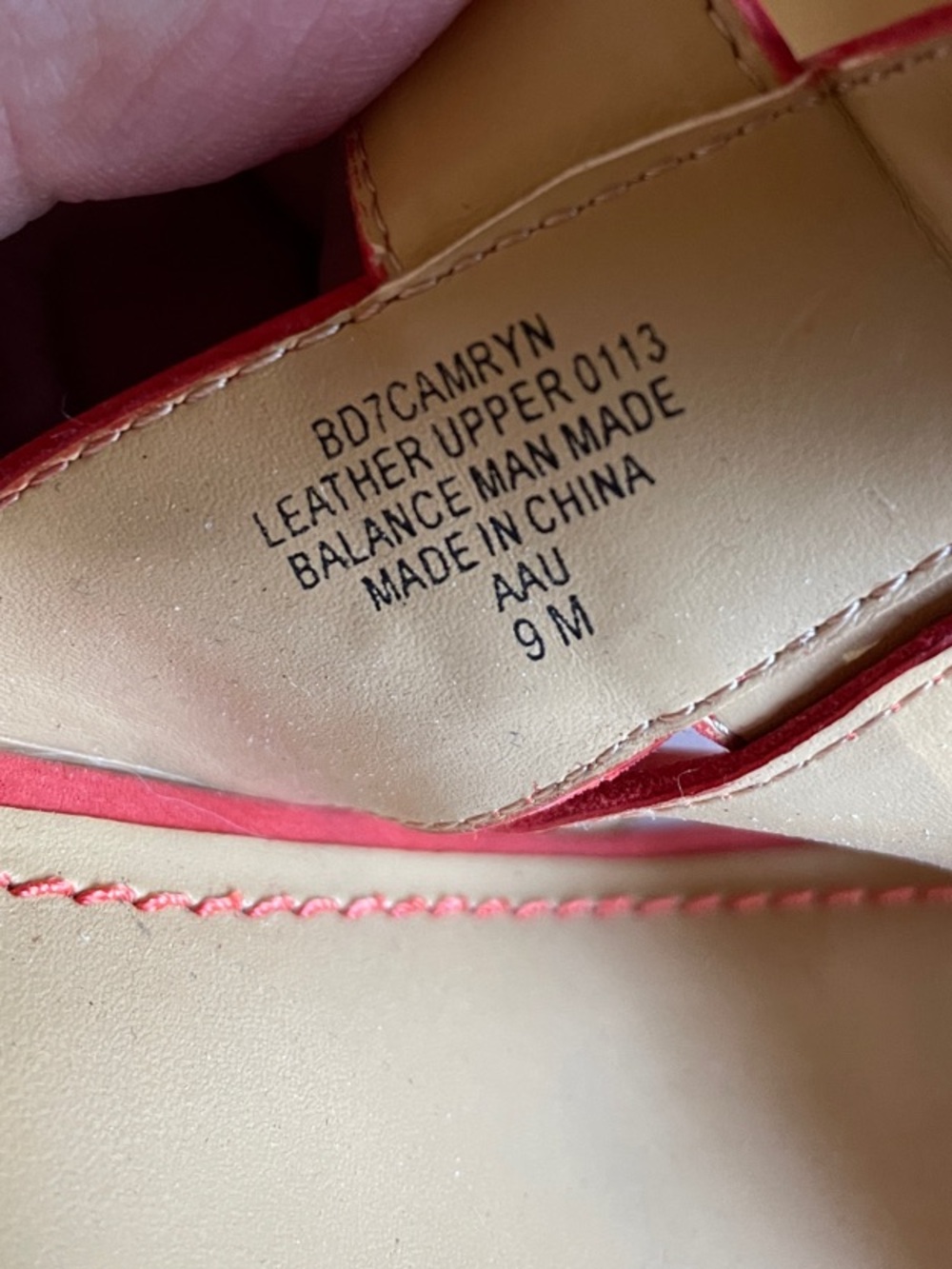 Bandolino Coral Pink Open-Toe Slingback Sandals - Picture 5 of 5